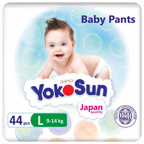 Подгузники-трусики YokoSun L 9-14кг 44шт Подгузники-трусики YokoSun L 9-14кг 44шт