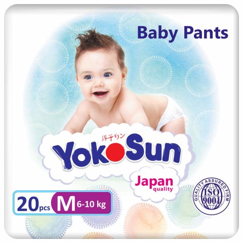 Подгузники-трусики YokoSun M 6-10кг 20шт Подгузники-трусики YokoSun M 6-10кг 20шт