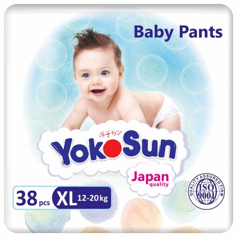 Подгузники-трусики YokoSun XL 12-20кг 38шт Подгузники-трусики YokoSun XL 12-20кг 38шт