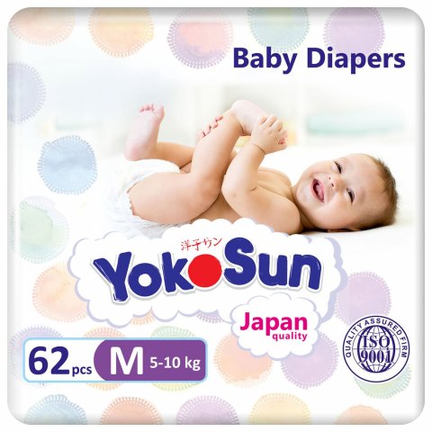 Подгузники YokoSun М 5-10кг 62шт Подгузники YokoSun М 5-10кг 62шт