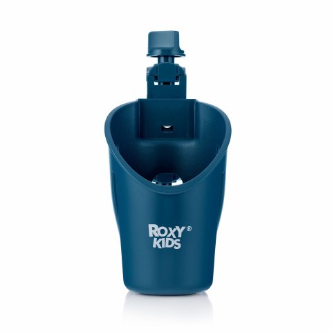 Подстаканник для коляски и для велосипеда универсальный Gothic от ROXY-KIDS, цвет тихоокеанский синий Подстаканник для коляски и для велосипеда универсальный Gothic от ROXY-KIDS, цвет тихоокеанский синий