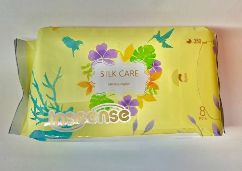 Прокладки женские гигиенические INSEENSE Silk Care ночные 350 мм 8 шт. Прокладки женские гигиенические INSEENSE Silk Care ночные 350 мм 8 шт.