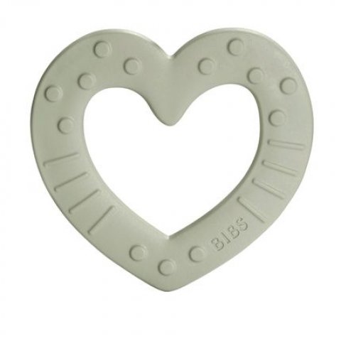 Прорезыватель BIBS Baby Bitie Heart Sage 02540 Прорезыватель BIBS Baby Bitie Heart Sage 02540