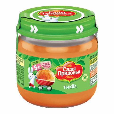 Пюре Сады Придонья тыква 80г с 5 месяцев Пюре Сады Придонья тыква 80г с 5 месяцев