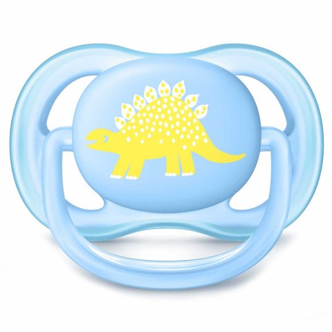 Пустышка Philips Avent Ultra Air с рисунком + футляр для стерилизации 0-6 месяцев Пустышка Philips Avent Ultra Air с рисунком + футляр для стерилизации 0-6 месяцев