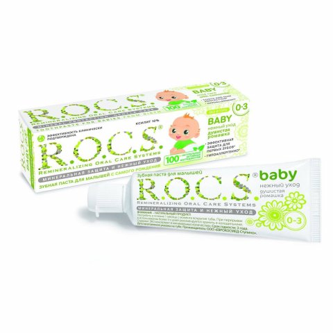 R.O.C.S. Baby Зубная паста Нежный уход R.O.C.S. Baby Зубная паста Нежный уход