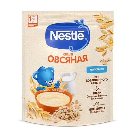 Каша Nestle молочная овсяная 200г с 5 месяцев