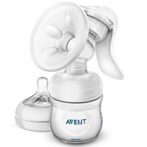 Ручной молокоотсос с бутылочкой Philips Avent Natural Ручной молокоотсос с бутылочкой Philips Avent Natural