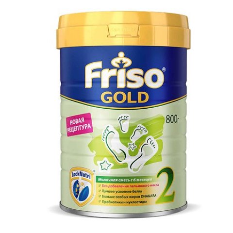 Смесь Friso Gold 2 LockNutri 800г с 6месяцев Смесь Friso Gold 2 LockNutri 800г с 6месяцев