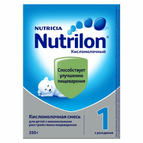 Смесь кисломолочная Nutrilon 1 с 0 месяцев 350г