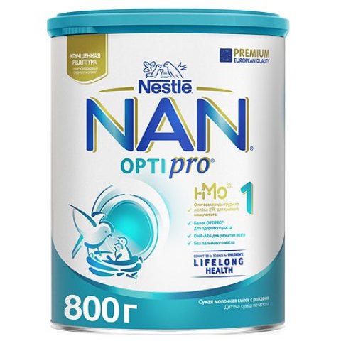 Смесь NAN 1 800г с 0месяцев Смесь NAN 1 800г с 0месяцев
