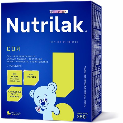 Смесь Nutrilak Premium соя с 0 месяцев 350г Смесь Nutrilak Premium соя с 0 месяцев 350г