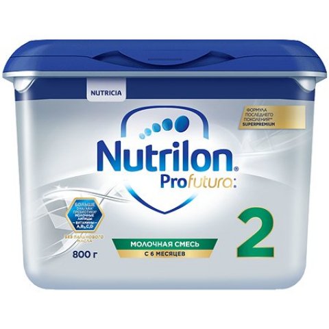 Смесь Nutrilon Super Premium 2 800г с 6 месяцев Смесь Nutrilon Super Premium 2 800г с 6 месяцев