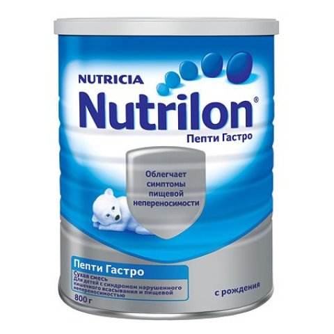 Смесь сухая Nutrilon Пепти Гастро 800г с 0месяцев Смесь сухая Nutrilon Пепти Гастро 800г с 0месяцев