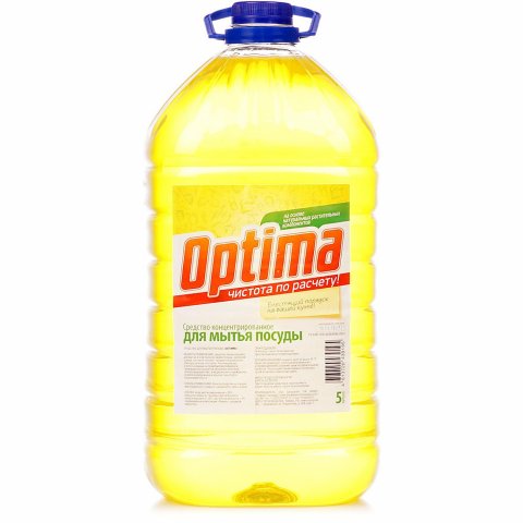 Средство для мытья посуды Synergetic Optima 5 л Средство для мытья посуды Synergetic Optima 5 л