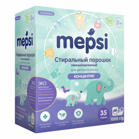 Стиральный порошок Mepsi концентрат 1кг Стиральный порошок Mepsi концентрат 1кг
