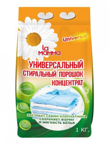 Стиральный порошок универсальный La Mamma 1 кг Стиральный порошок универсальный La Mamma 1 кг