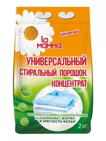 Стиральный порошок универсальный La Mamma 2 кг Стиральный порошок универсальный La Mamma 2 кг