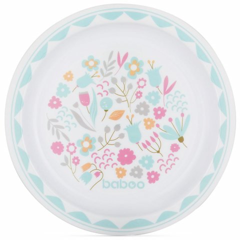 Тарелка BABOO Flora с 6месяцев 9-018 Тарелка BABOO Flora с 6месяцев 9-018