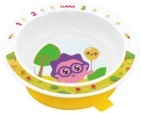 Тарелка Lubby Малышарики Ежик 400 мл Тарелка Lubby Малышарики Ежик 400 мл