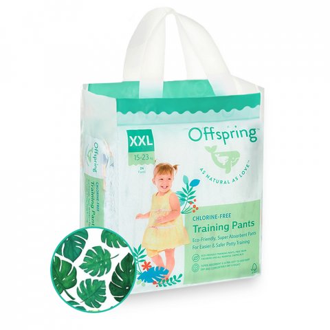 Трусики-подгузники Offspring XXL 15-23 кг 24 шт расцветка Тропики Трусики-подгузники Offspring XXL 15-23 кг 24 шт расцветка Тропики