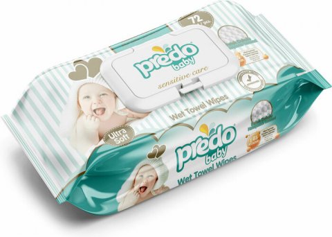 Влажные салфетки Predo Baby 72 шт Влажные салфетки Predo Baby 72 шт