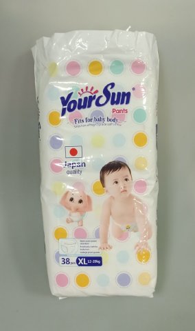 YourSun трусики XL (12-16 кг),38 шт. YourSun трусики XL (12-16 кг),38 шт.