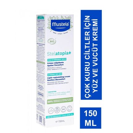 Mustela Крем для восстановления липидов Stelatopia+ 150 мл Mustela Крем для восстановления липидов Stelatopia+ 150 мл