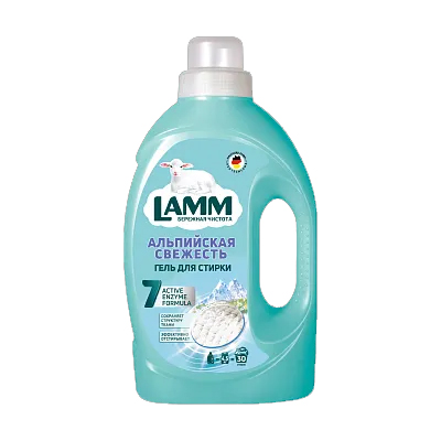 Гель для стирки LAMM "АЛЬПИЙСКАЯ СВЕЖЕСТЬ"1,95л Гель для стирки LAMM "АЛЬПИЙСКАЯ СВЕЖЕСТЬ"1,95л