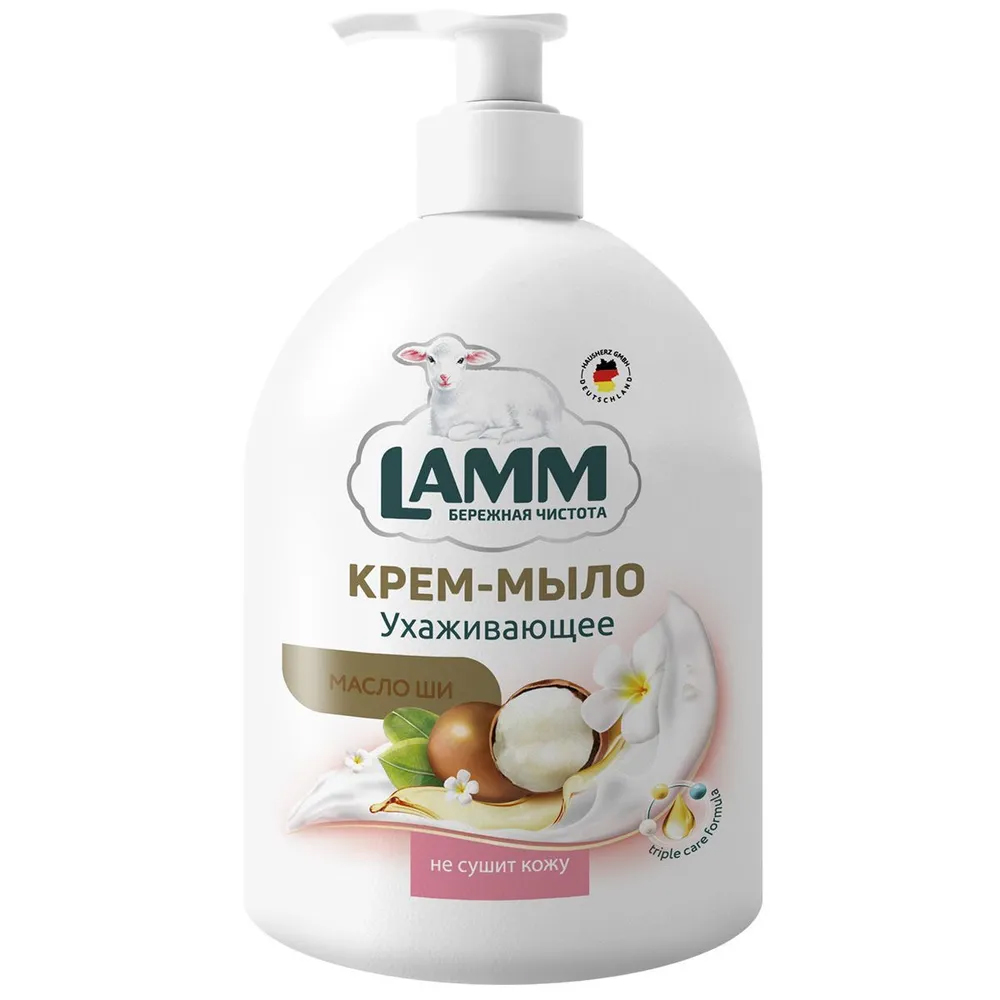 Жидкое крем-мыло "LAMM" Масло Ши 400 мл Жидкое крем-мыло "LAMM" Масло Ши 400 мл