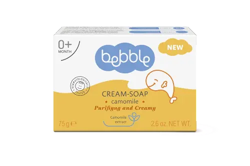 Bebble cream-soap крем-мыло твердое ромашка 75 гр.0+ мес