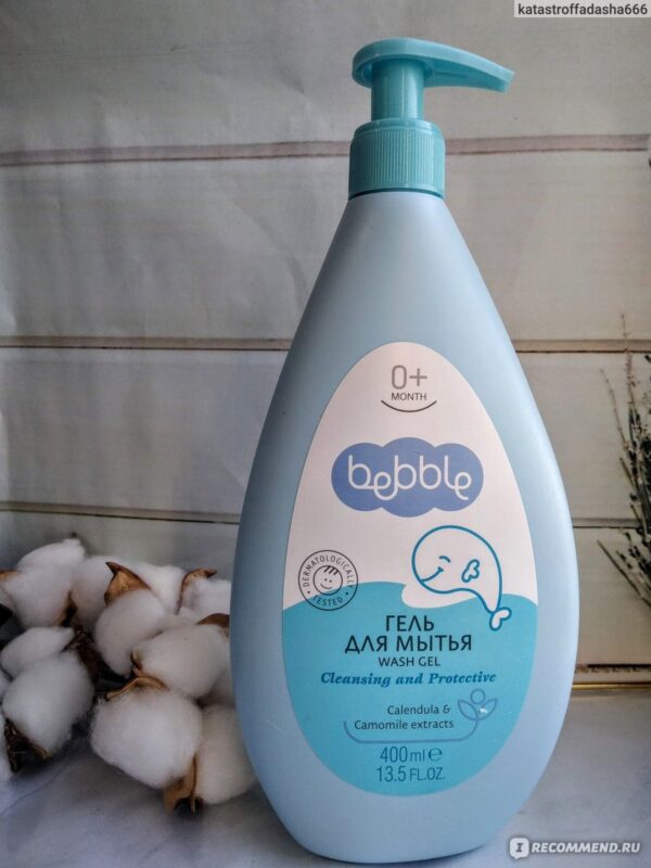 Bebble гель для купания детей, 400 мл.0+ месяцев