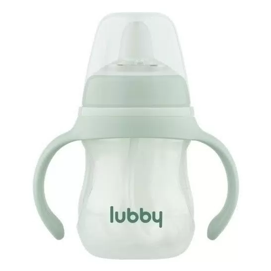Поильник-непроливайка LUBBY, с мягким носиком и грузиком, от 6 мес, 180 мл Поильник-непроливайка LUBBY, с мягким носиком и грузиком, от 6 мес, 180 мл