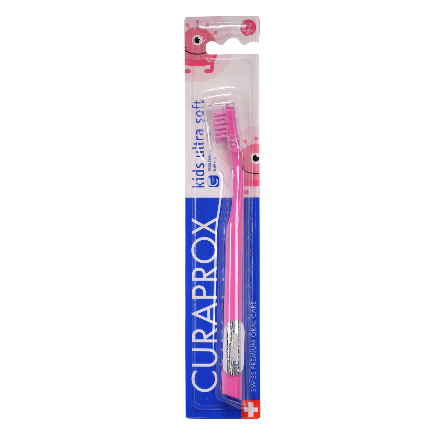 Детская зубная щетка Curaprox 5500 Kids ultra soft c 4 до 12 лет(цвет розовый) Детская зубная щетка Curaprox 5500 Kids ultra soft c 4 до 12 лет(цвет розовый)