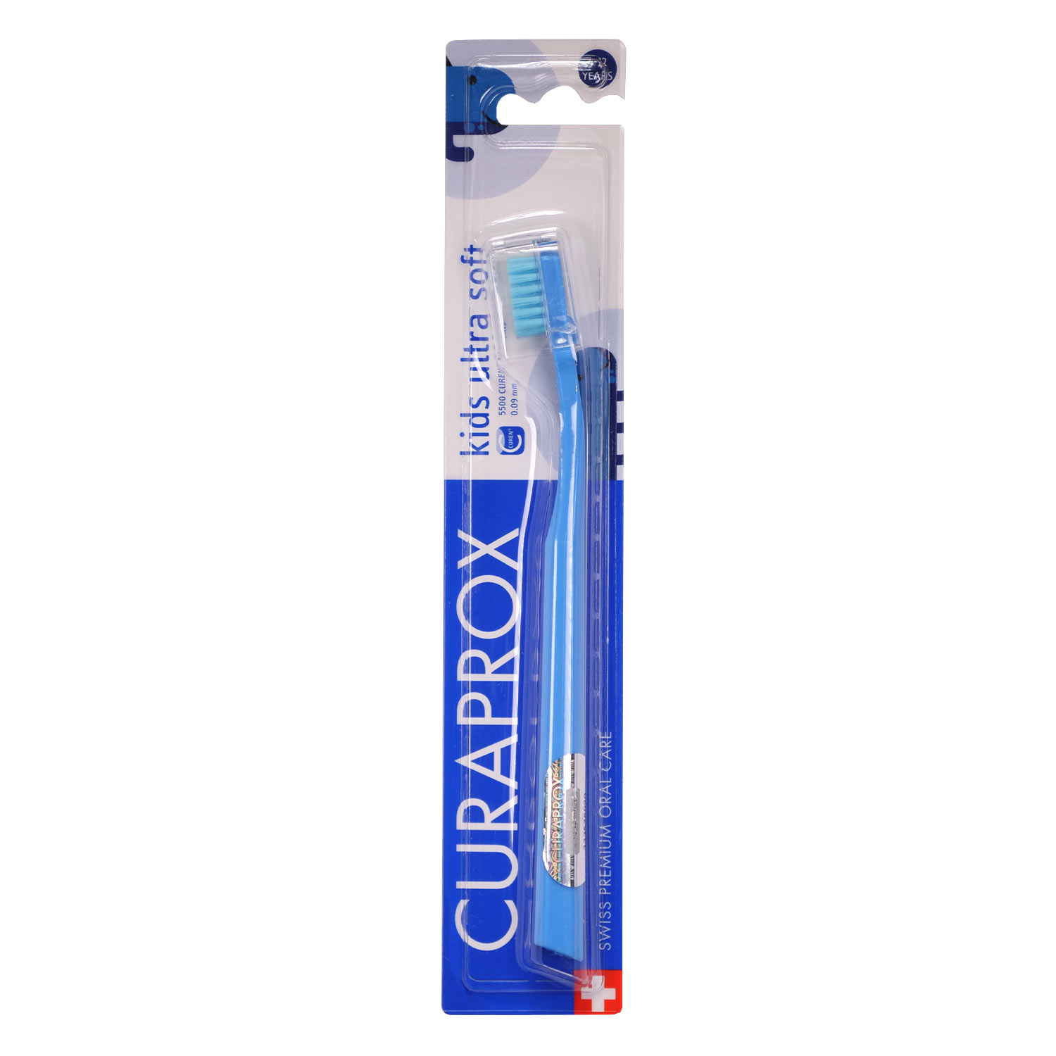 Детская зубная щетка Curaprox 5500 Kids ultra soft c 4 до 12 лет( цвет голубой) Детская зубная щетка Curaprox 5500 Kids ultra soft c 4 до 12 лет( цвет голубой)