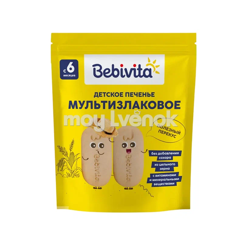 Bebivita Детское печенье Мультизлаковое 80 гр 6+мес( без сахара) Bebivita Детское печенье Мультизлаковое 80 гр 6+мес( без сахара)