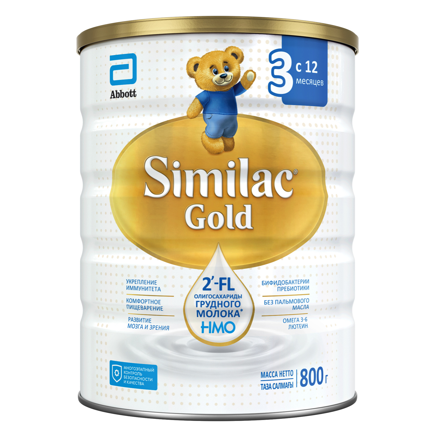 Similac Gold 3 детское молочко 12+ мес 800 гр. Similac Gold 3 детское молочко 12+ мес 800 гр.